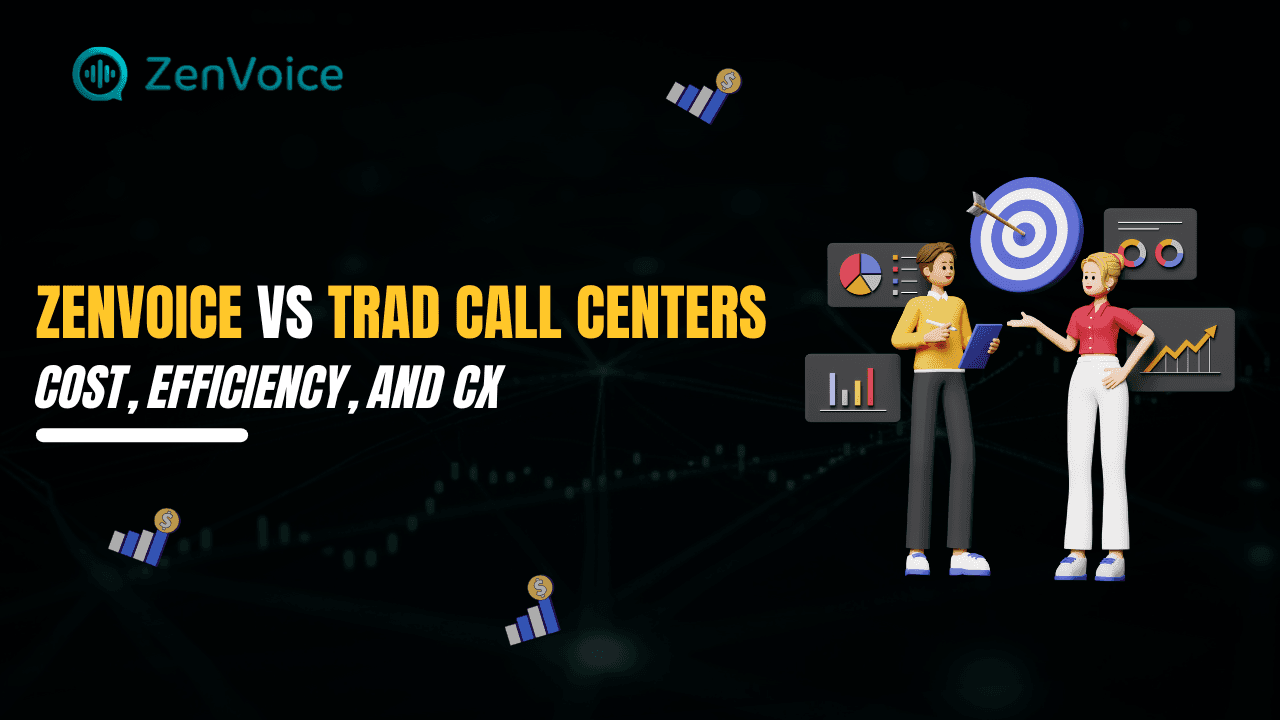ZenVoice vs Trad Call Centers: Cost, Efficiency, and CX