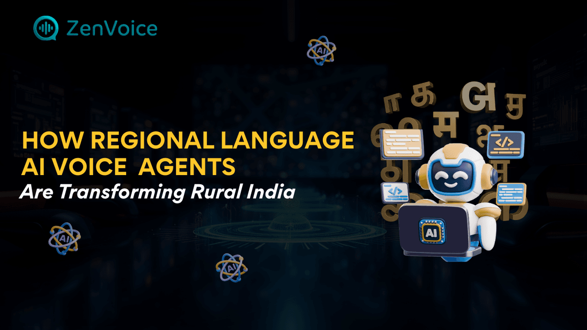 How AI Voice Agents with Local Language Change the Face of Rural India